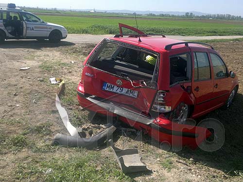 Foto: Accident DN 1C (c) eMaramures.ro